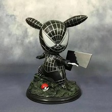 Pokemon pikachu cos spider man figure