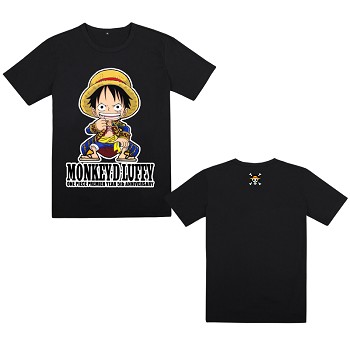 One Piece Luffy cotton t-shirt