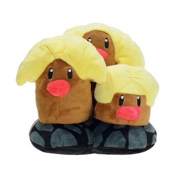 7inches pokemon Dugtrio plush doll