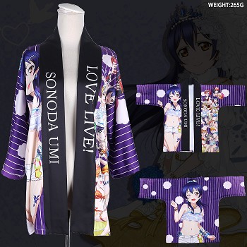 Lovelive Sonoda Umi kimono cloak mantle hoodie