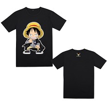 One Piece Luffy cotton t-shirt