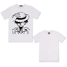 One Piece Luffy cotton t-shirt