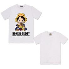 One Piece Luffy cotton t-shirt