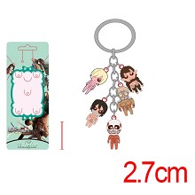 Attack on Titan key chain