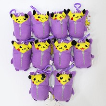 4inches Pokemon pikachu plush dolls set(10pcs a set)