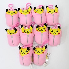 4inches Pokemon pikachu plush dolls set(10pcs a se...