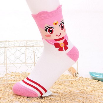 Sailor Moon cotton socks a pair