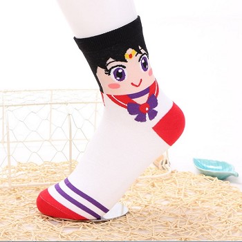 Sailor Moon cotton socks a pair