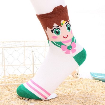 Sailor Moon cotton socks a pair