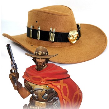 Overwatch Mccree cos hat