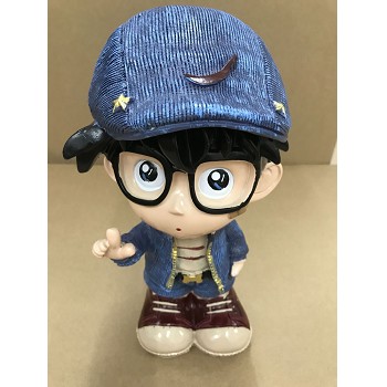 Detective conan resin money box