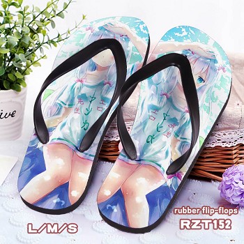 Eromanga-sensei rubber flip flops slippers a pair