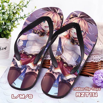 Granblue Fantasy rubber flip flops slippers a pair