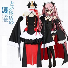 Seraph of the end cosplay dress cloth a set