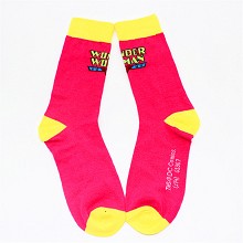 Wonder Woman cotton socks a pair