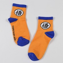 Dragon Ball cotton short socks a pair