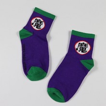 Dragon Ball cotton short socks a pair