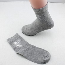 Attack on Titan cotton socks a pair