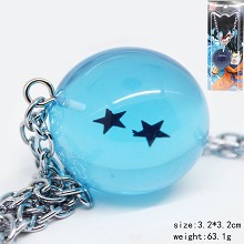 Dragon Ball necklace 2 stars