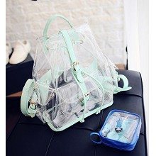 Transparent backpack bag