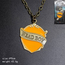 Harry Potter head boy necklace