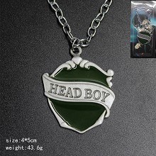 Harry Potter head boy necklace