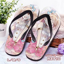 Granblue Fantasy rubber flip flops slippers a pair