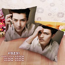 Star Kris two-sided pillow