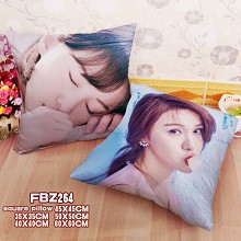 Star Zheng Shuang two-sided pillow
