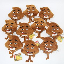 4inches emoji Rico plush dolls set(10pcs a set)