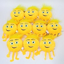 4inches emoji Rico plush dolls set(10pcs a set)