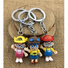 Dr.Slump figure doll key chains set(3pcs a set)