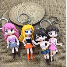 The other figure doll key chains set(4pcs a set)