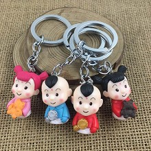 The other anime figure doll key chains set(4pcs a set)