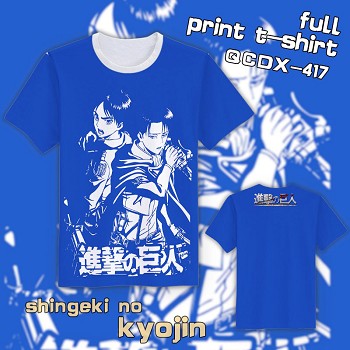 Attack on Titan full print t-shirt