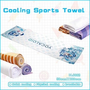 Hatsune Miku cooling sports towel