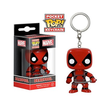 Funko-POP Deadpool figure doll key chain