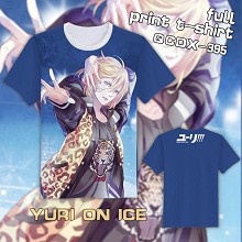 Yuri on Ice full print t-shirt