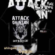 Attack on Titan full print t-shirt