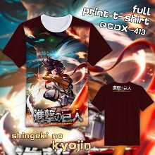 Attack on Titan full print t-shirt