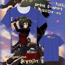 Attack on Titan full print t-shirt