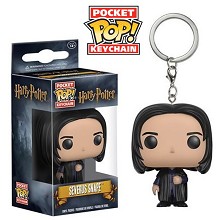 Funko-POP Harry Potter Snape figure doll key chain
