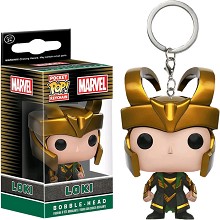 Funko-POP Loki figure doll key chain