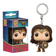 Funko-POP Wonder Woman figure doll key chain