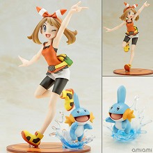 Pokemon May & Mudkip figures a set