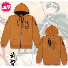 Attack on Titan thick long sleeve hoodie