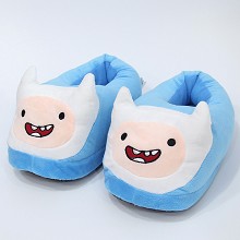 Adventure Time plush shoes slippers a pair