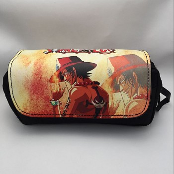 One Piece ACE pen bag