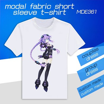 Hyperdimension Neptunia modal fabric short sleeve t-shirt