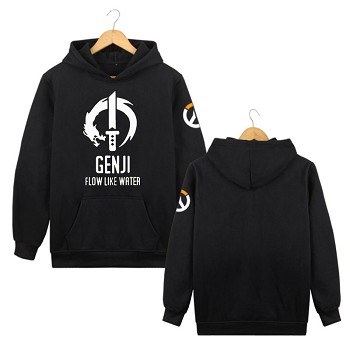 Overwatch Genji long sleeve thick hoodie